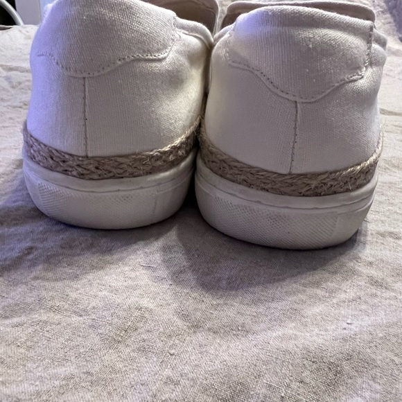 Torrid White Canvas Espadrille Size 8.5 WW New - Picture 7 of 8